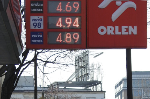 Cena paliwa w dół a ceny żywności w górę