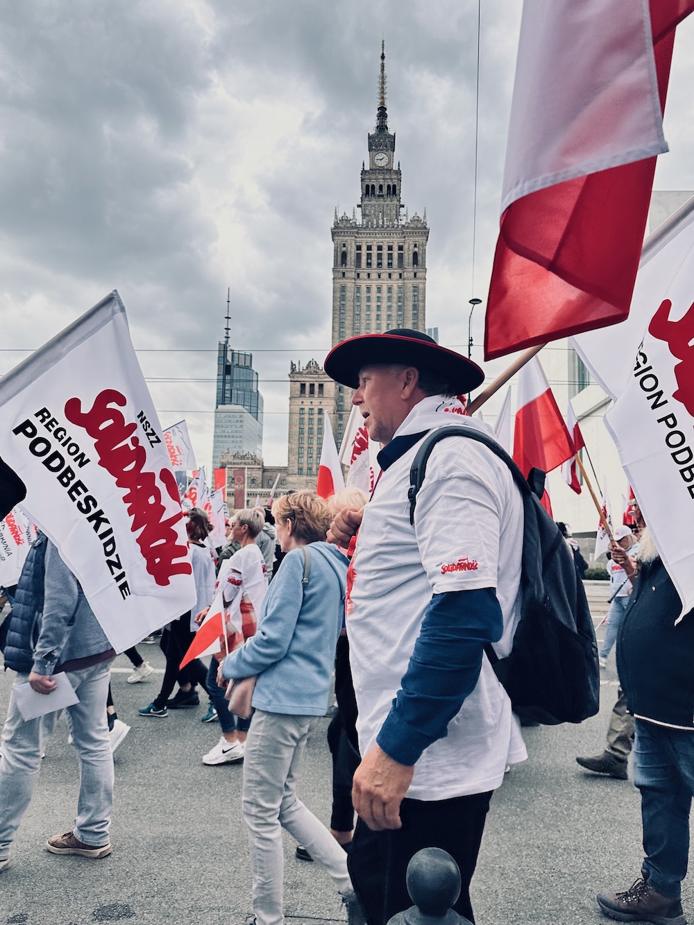 protest rolników w Warszawie 10 maj 2024